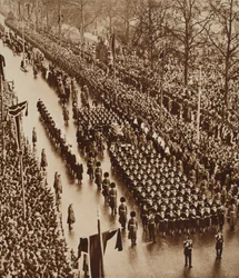 George V:s begravningsprocession, 1936